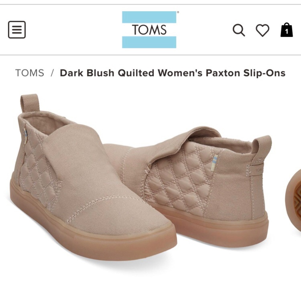 Toms Quilted Paxton slip-on